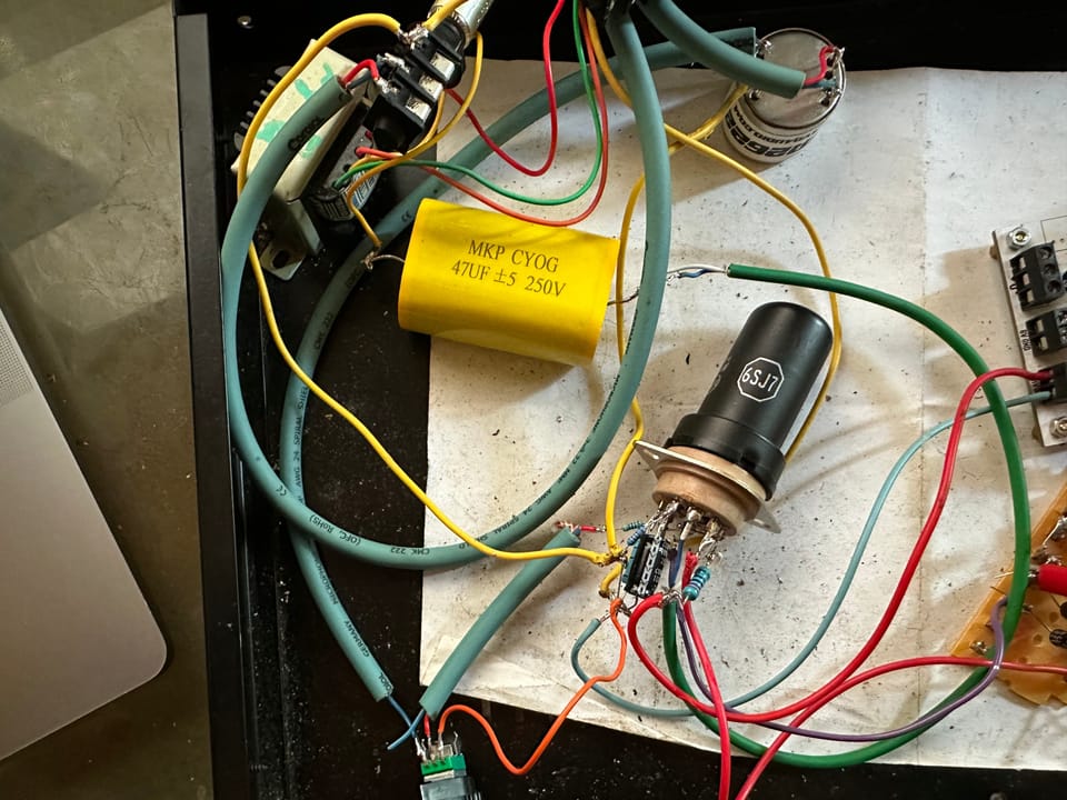 SSJ-3 Tube Preamp Schematic