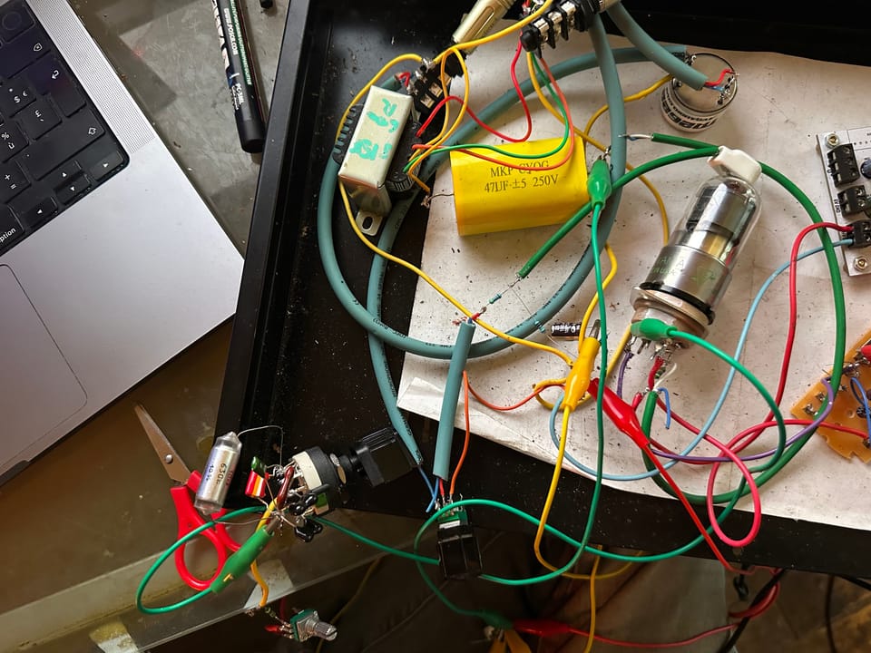 666-R Tube Preamp Schematic